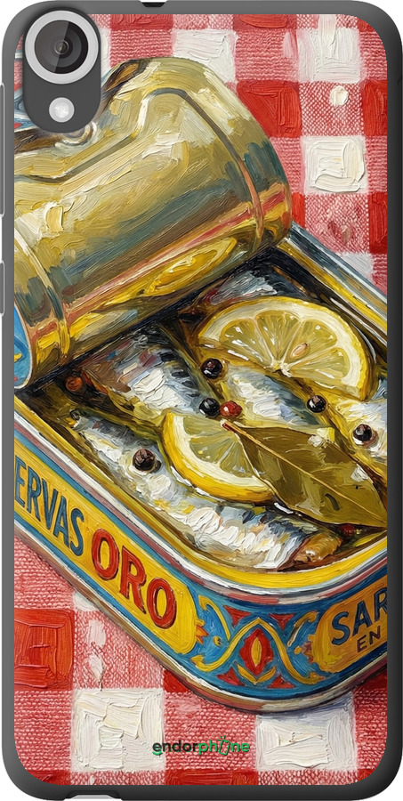 Силиконовый чехол Vintage Sardine Tin Phone для HTC Desire 820 - 6772u-133 изображение 