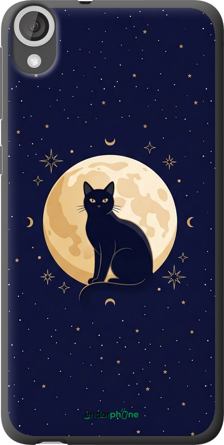 Силиконовый чехол Cute Cat Celestial/Witchy для HTC Desire 820 - 6787u-133 изображение 