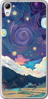 Силіконовий чехол Креативний арт для HTC Desire 826 dual sim - 6322u-312 изображение 