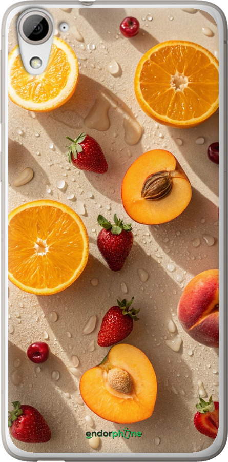 Силіконовий чехол Фрукти 3 для HTC Desire 826 dual sim - 6703u-312 изображение 
