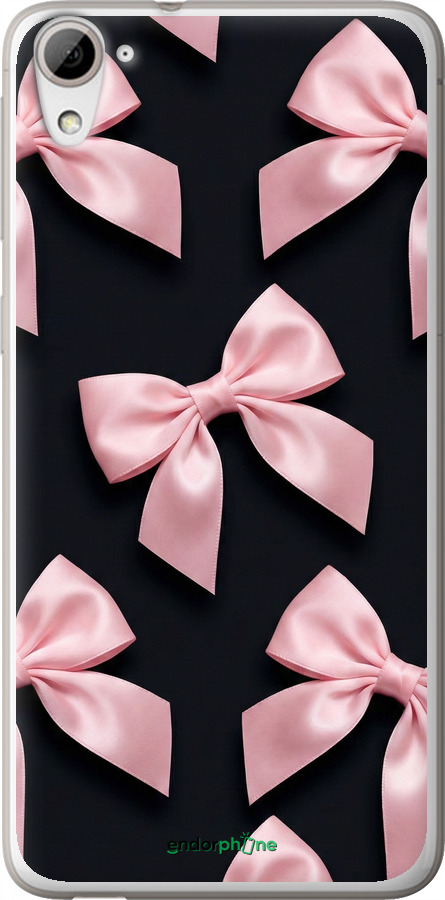 Силіконовий чехол Coquette Ribbons Dark Coquette для HTC Desire 826 dual sim - 6767u-312 изображение 