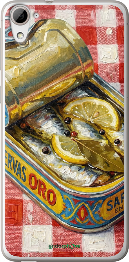 Силіконовий чехол Vintage Sardine Tin Phone для HTC Desire 826 dual sim - 6772u-312 изображение 