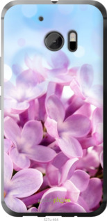 Силіконовий чехол Бузок для HTC 10 - 527u-464 изображение 