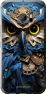 Силіконовий чехол Сова v2 для HTC 10 - 5649u-464 изображение 