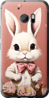 Силиконовый чехол Зайчик для HTC 10 - 5669u-464 изображение 