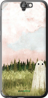 Силиконовый чехол Привидение для HTC One A9 - 6401u-156 изображение 