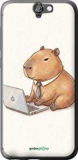 Силіконовий чехол Funny Capybara CEO Working для HTC One A9 - 6777u-156 изображение 