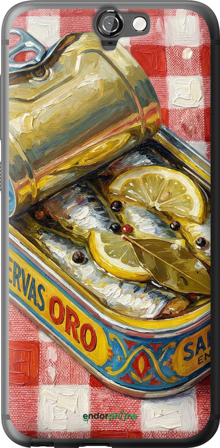 Силіконовий чехол Vintage Sardine Tin Phone для HTC One A9 - 6772u-156 изображение 