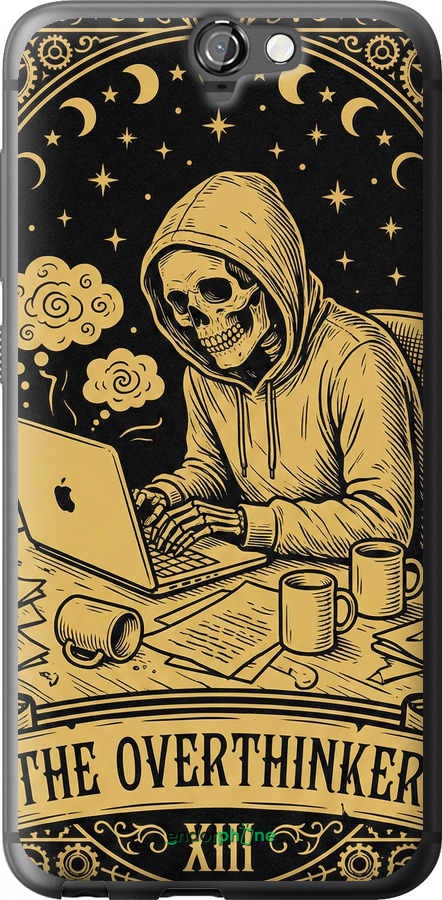 Силиконовый чехол The Overthinker для HTC One A9 - 6774u-156 изображение 