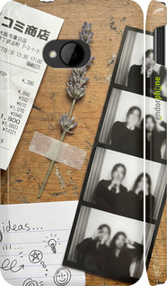 3D пластиковый матовый чехол Aesthetic Scrapbook Collage для HTC One M7 - 6773m-36 изображение 