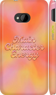 3D пластиковый глянцевый чехол 'Aura Gradient Main Character Energy Aesthetic Y2K' для HTC One M7 изображение 5