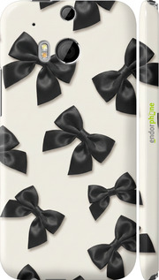 3D пластиковый матовый чехол Dark Coquette для HTC One M8 - 6765m-30 изображение 