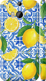 3D пластиковий матовий чехол Grocery Girl Italian Summer для HTC One M8 - 6766m-30 изображение 