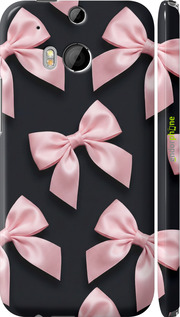3D пластиковый глянцевый чехол 'Coquette Ribbons Dark Coquette' для HTC One M8 dual sim изображение 1