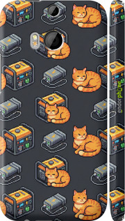 3D пластиковый глянцевый чехол 'Autonomous Zone' для HTC One M8 dual sim изображение 4