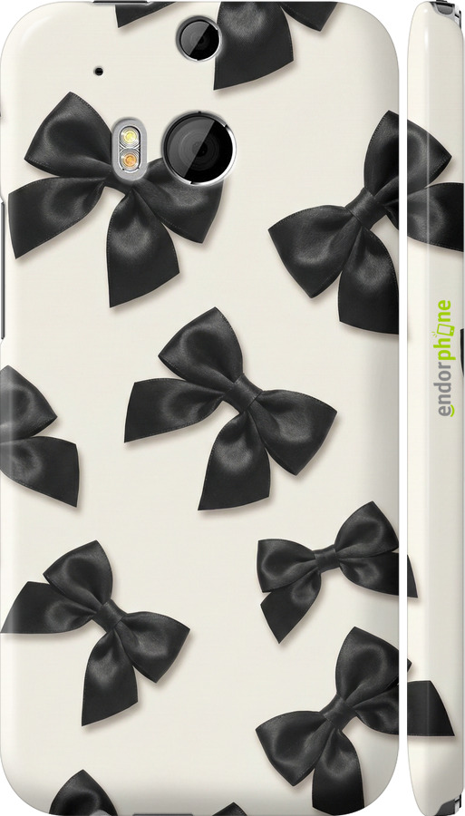 3D пластиковый матовый чехол Dark Coquette для HTC One M8 - 6765m-30 изображение 