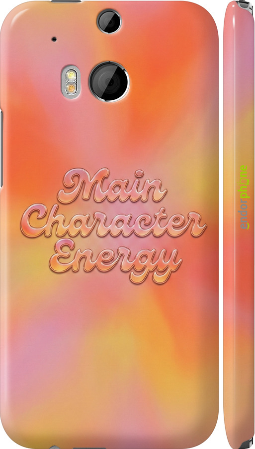 3D пластиковый глянцевый чехол Aura Gradient Main Character Energy Aesthetic Y2K для HTC One M8 dual sim - 6783c-55 изображение 