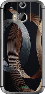 Силіконовий чехол Симфонія для HTC One M8 dual sim - 5835u-55 изображение 