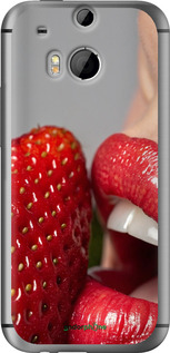 Силиконовый чехол Наслаждение для HTC One M8 dual sim - 6701u-55 изображение 