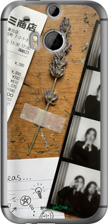 Силиконовый чехол 'Aesthetic Scrapbook Collage' для HTC One M8 dual sim изображение 4