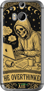 Силіконовий чехол The Overthinker для HTC One M8 dual sim - 6774u-55 изображение 