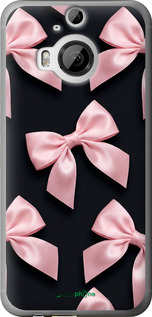 Силіконовий чехол Coquette Ribbons Dark Coquette для HTC One M9 Plus - 6767u-134 изображение 