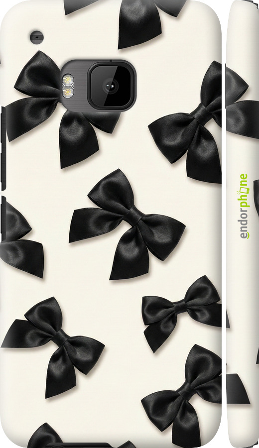 3D пластиковый глянцевый чехол Dark Coquette для HTC One M9 - 6765c-129 изображение 