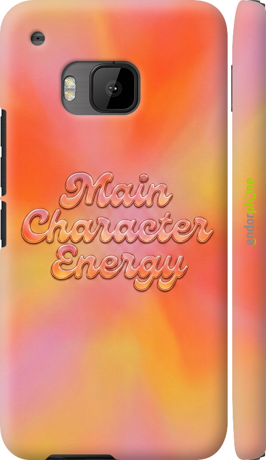 3D пластиковый глянцевый чехол Aura Gradient Main Character Energy Aesthetic Y2K для HTC One M9 - 6783c-129 изображение 