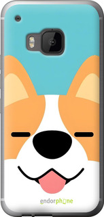 Силіконовий чехол Корги для HTC One M9 - 6280u-129 изображение 