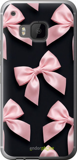 Силиконовый чехол Coquette Ribbons Dark Coquette для HTC One M9 - 6767u-129 изображение 