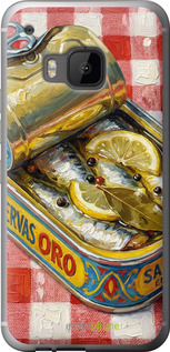 Силиконовый чехол Vintage Sardine Tin Phone для HTC One M9 - 6772u-129 изображение 