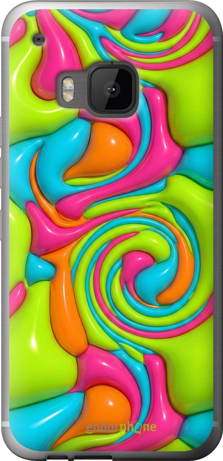 Силиконовый чехол Y2K Jelly Dream для HTC One M9 - 6780u-129 изображение 