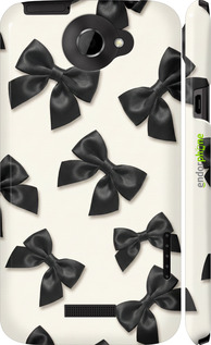 3D пластиковый глянцевый чехол Dark Coquette для HTC One X+ - 6765c-69 изображение 