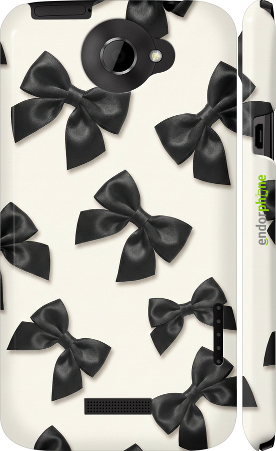 3D пластиковый глянцевый чехол Dark Coquette для HTC One X+ - 6765c-69 изображение 