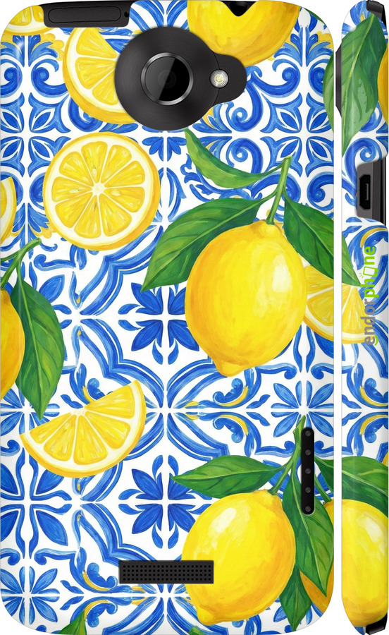 3D пластиковый глянцевый чехол Grocery Girl Italian Summer для HTC One X - 6766c-42 изображение 