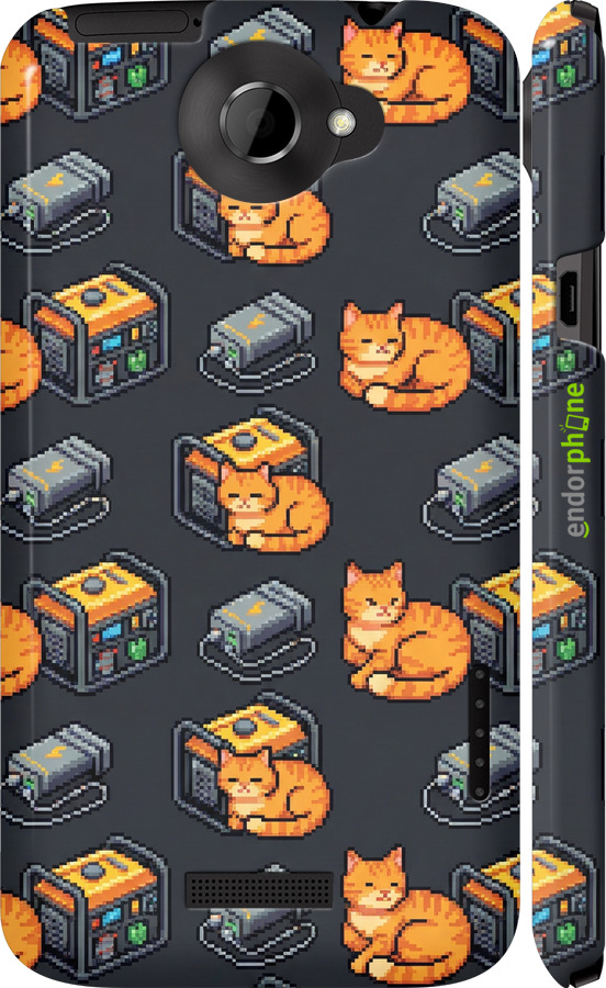 3D пластиковый глянцевый чехол Autonomous Zone для HTC One X+ - 6771c-69 изображение 