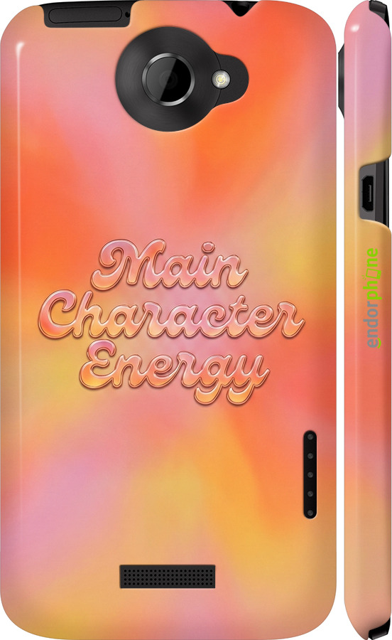 3D пластиковый глянцевый чехол Aura Gradient Main Character Energy Aesthetic Y2K для HTC One X+ - 6783c-69 изображение 