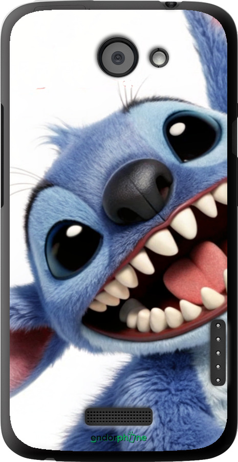 Силиконовый чехол Стич для HTC One X+ - 6684u-69 изображение 