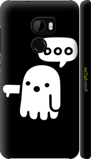 3D пластиковый матовый чехол Призрак Неодобрения для HTC One X10 - 6431m-995 изображение 
