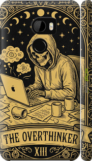 3D пластиковый матовый чехол The Overthinker для HTC One X10 - 6774m-995 изображение 