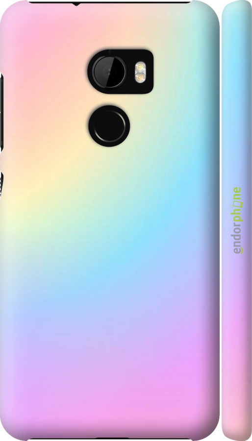 

3D пластиковий матовий чохол "Веселка 2" для HTC One X10, Рожевий