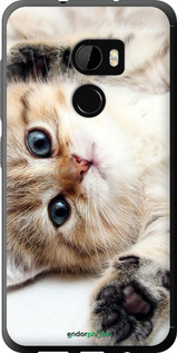 Силіконовий чехол Котик для HTC One X10 - 6024u-995 изображение 