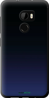 Силіконовий чехол Градієнт у темно-синьому стилі для HTC One X10 - 6542u-995 изображение 