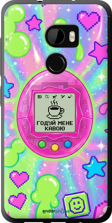 Силиконовый чехол Y2K Aesthetic Retro Pet: Годуй мене кавою для HTC One X10 - 6784u-995 изображение 