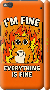 3D пластиковый матовый чехол 'Funny Cat' для HTC One X9 изображение 5