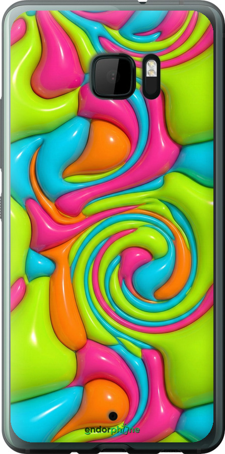 Силиконовый чехол Y2K Jelly Dream для HTC U Ultra - 6780u-833 изображение 