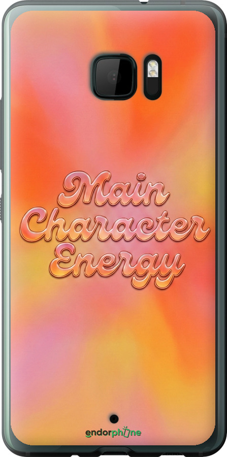 Силиконовый чехол Aura Gradient Main Character Energy Aesthetic Y2K для HTC U Ultra - 6783u-833 изображение 