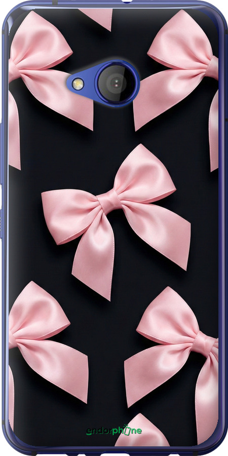 Силиконовый чехол Coquette Ribbons Dark Coquette для HTC U11 Life - 6767u-1385 изображение 
