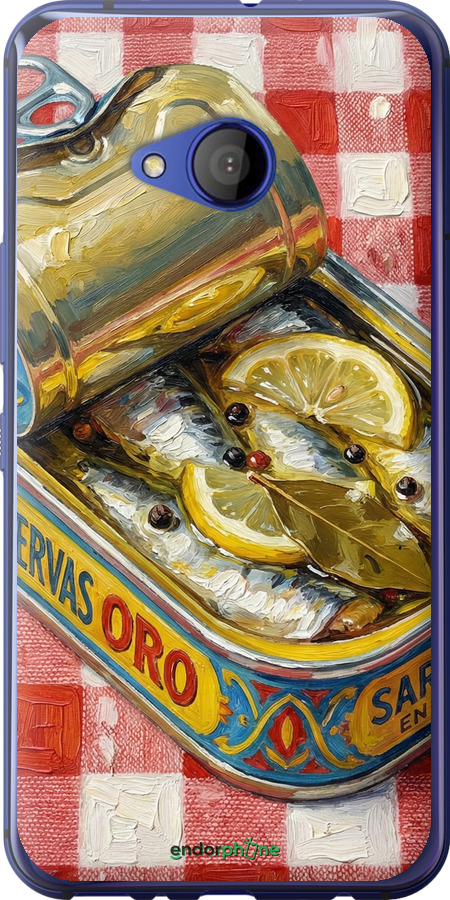 Силиконовый чехол Vintage Sardine Tin Phone для HTC U11 Life - 6772u-1385 изображение 