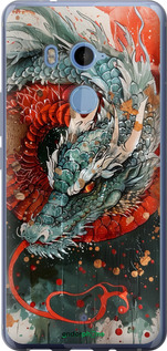 Силіконовий чехол Стихія вогню для HTC U11 Plus - 6101u-1363 изображение 